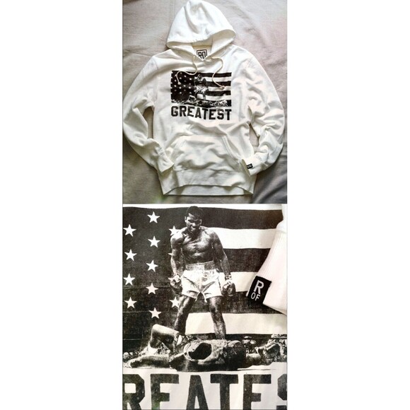 NWT Roots Of Fight Muhammad Ali "Victory" Hoodie 2XL DEAD STOCK - Picture 4 of 10
